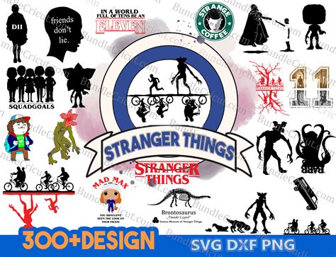 SVG stranger things, Stranger things svg files, Eleven stranger things svg, Max stranger things ...