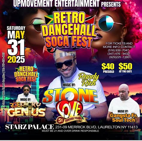 RETRO DANCEHALL AND SOCA FEST, 23109 Merrick Blvd, Queens, 31 May 2025 ...