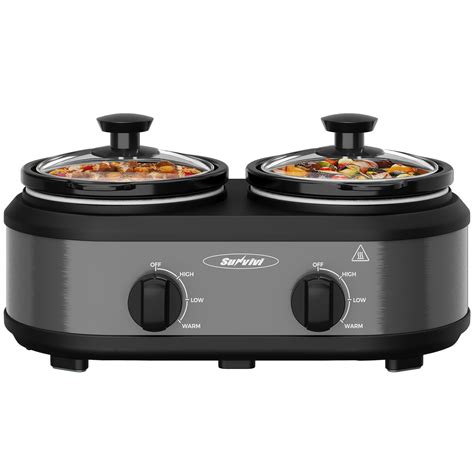 Double Slow Cooker
