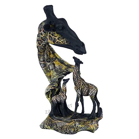 Buy zart Resin Giraffe Sculpture Statue Showpiece ( Large ) Online at ...