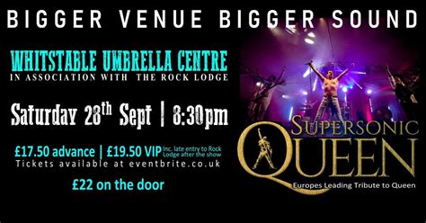 Supersonic Queen (Queen Tribute) Live in Whitstable, Whitstable ...