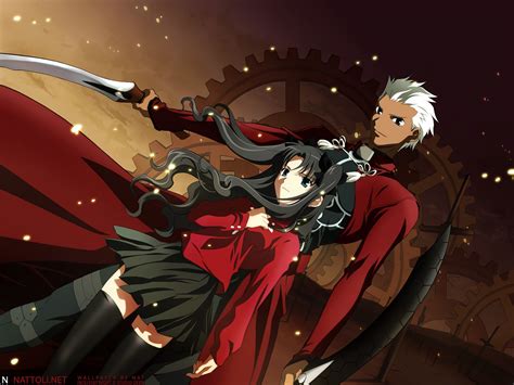 HD Wallpaper of Archer and Rin Tohsaka from Fate/Stay Night: Unlimited ...