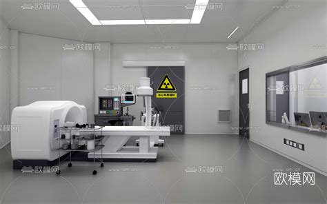现代医院CT室3d模型下载_ID10108334_3dmax免费模型-欧模网