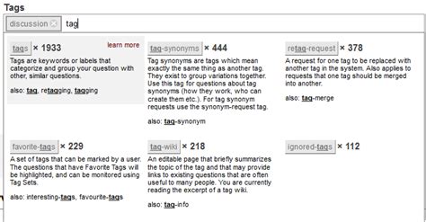 Stack Overflow Tags 的图像结果