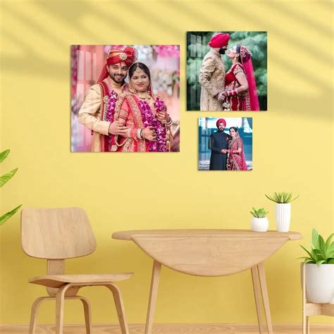 Customized Acrylic Photo Prints - Set of 3-8X8,12X12,16X16 – Ritwikas