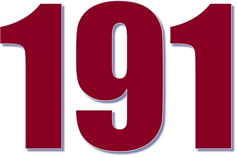 191 — сто девяносто один. натуральное нечетное число. 43е простое число ...