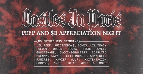 CASTLES IN PARIS: PEEP AND $B APPRECIATION NIGHT - HARTFORD, The ...