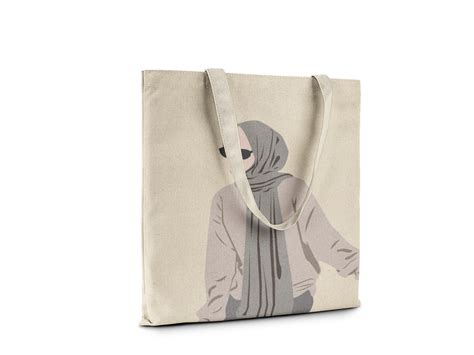 Urban Modesty Minimalist Hijabi Tote Bag - Grey – Casavera - Crafted ...
