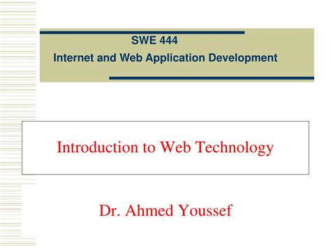 Web Technology Brief Introduction 的图像结果