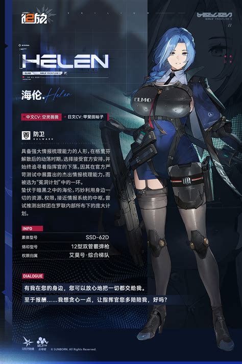 Helen (Girls' Frontline 2) | Danbooru