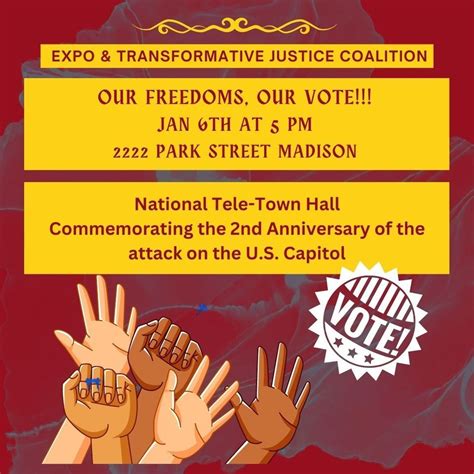 Our Freedoms, Our Vote National Tele-Town Hall, Urban League of Greater ...