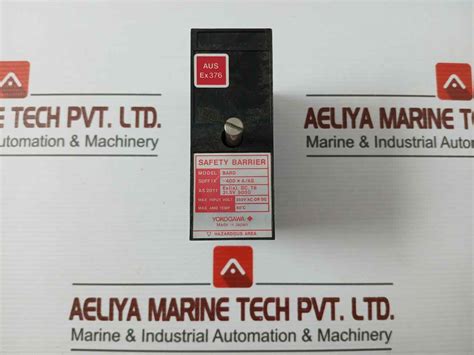 Yokogawa Bard-400*A/As Safety Barrier Input 250Vac Aus Ex376 - Aeliya ...