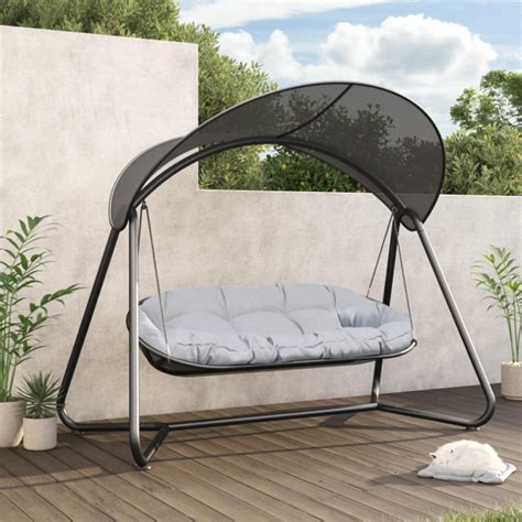 Amazon.com: Grand patio Outdoor Patio Swing Chair 3-Person, 3-Seat ...