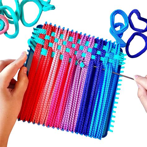 Hapinest Make Your Own Potholders Weaving Loom for India | Ubuy