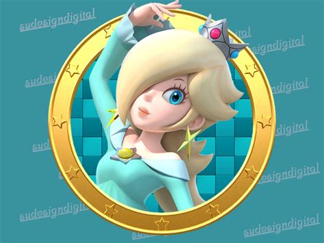 Super Mario Princess Rosalina Png,princess Rosalina Circle Png,super ...