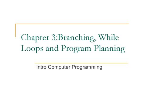 Image result for Principles of Computer Programming Level 3 Notes First Chapter