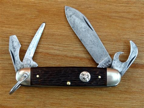 Antique Ulster USA 4-Tool Official Boy Scouts Pocket Knife.