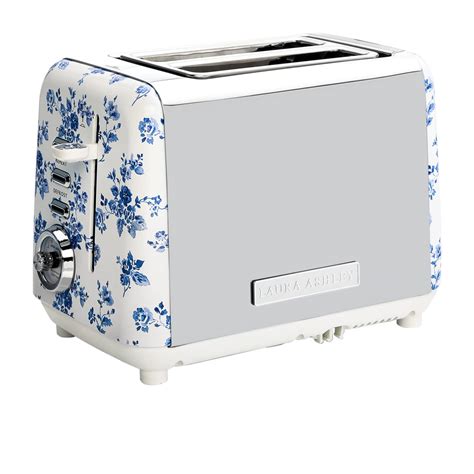 Laura Ashley China Rose 2 Slice Toaster White | Kitchen Warehouse™