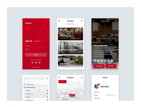 UI UX App 的图像结果