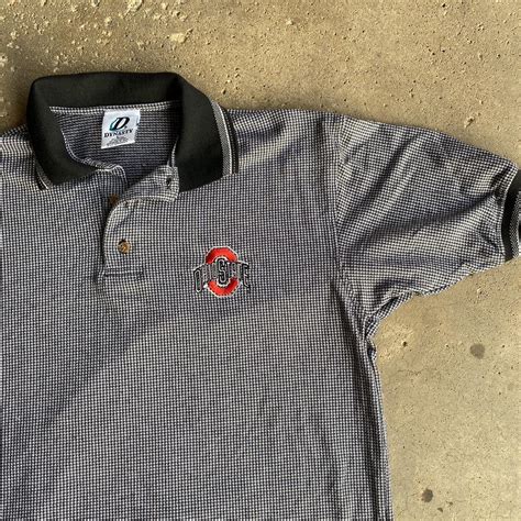 Vintage Ohio State Polo Size L #ohiostate #buckeyes... - Depop
