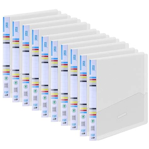 SPS Transparent Report File – Set of 20 | Plastic File for A4 Documents ...