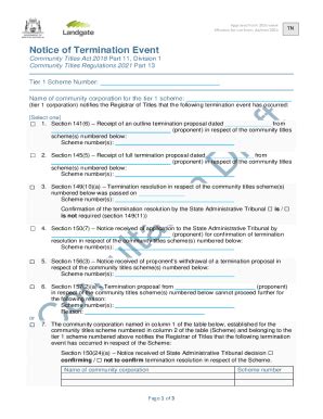 Fillable Online Community titles scheme by-laws Fax Email Print - pdfFiller