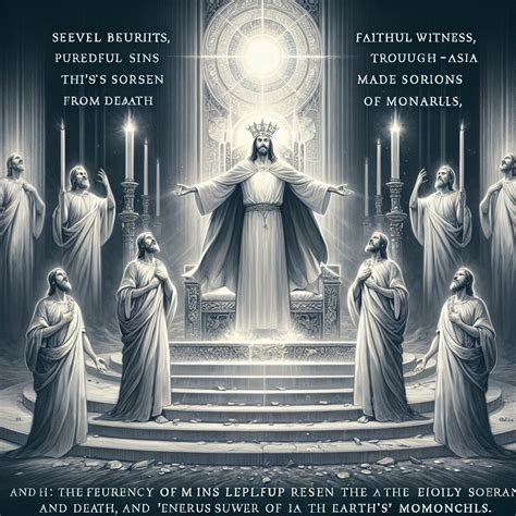 What does Revelation 1:4-6 mean? | Bible Art