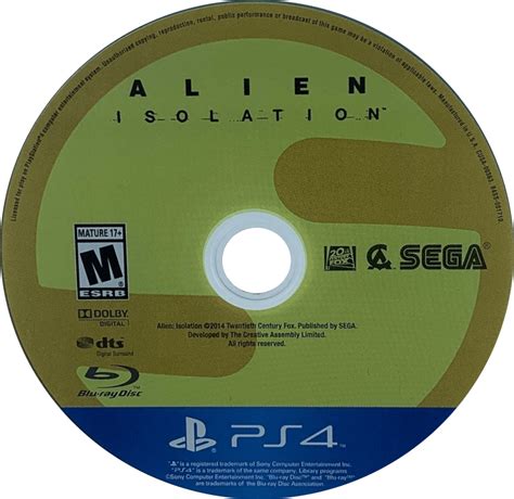 Image result for Alien Isolation Disc