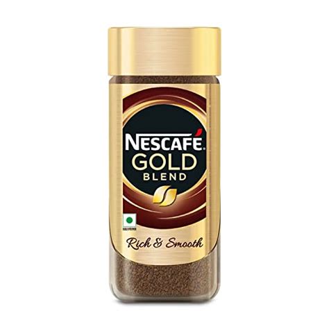 Nescafe Gold Rich and Smooth Coffee Powder, 100g Glass Jar : Amazon.in ...