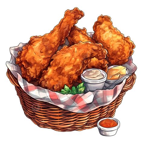 Free Clip Art Fried Chicken