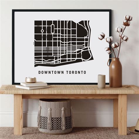Map Of Downtown Toronto Six Maps That Put Canada's Downtown Cores In