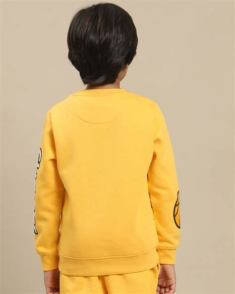 Minions Printed Regular Fit Sweatshirt For Boys – Kidsville