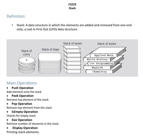 Stack Data Structure 的图像结果
