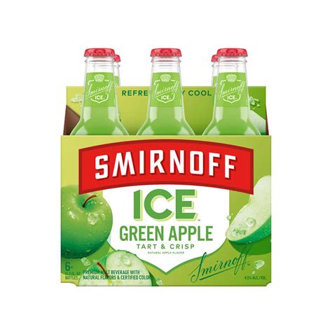 Smirnoff Ice Green Apple - Shop Malt beverages & coolers at H-E-B