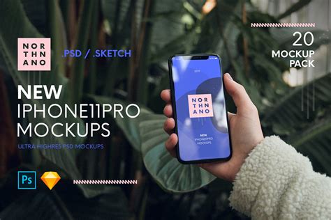 iPhone 11 Pro PSD/SKETCH Mockups – MasterBundles