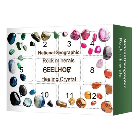 Ore Christmas Advent Calendar 12 Days Rocks & Fossils & Minerals ...