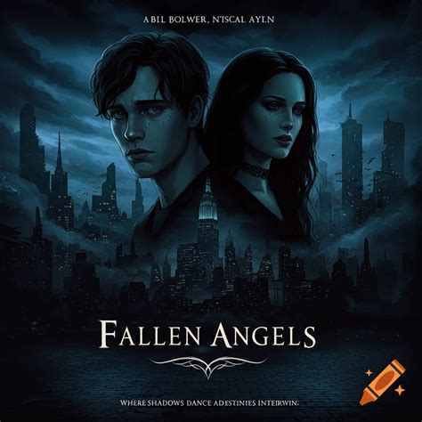 Fallen Angels movie poster on Craiyon