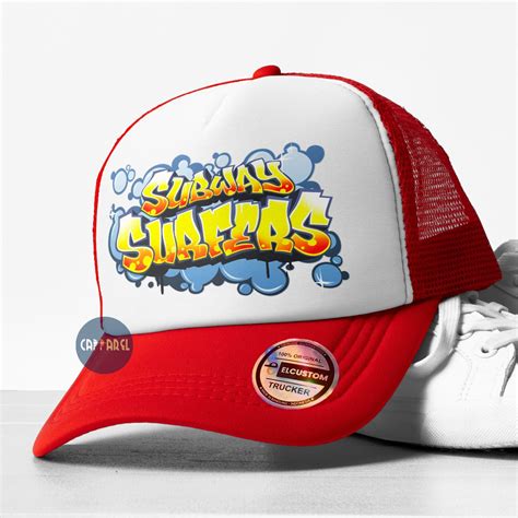 Subway Surfers Hat / Cartoon Anime Games Hat / Snapback Net Trucker Hat ...