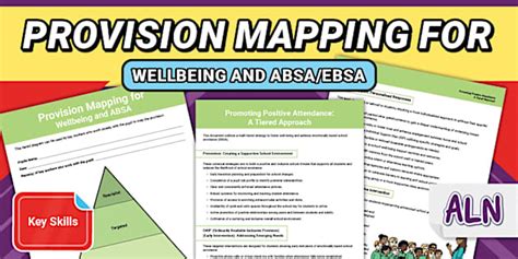 Provision Mapping for Wellbeing and ABSA/EBSA