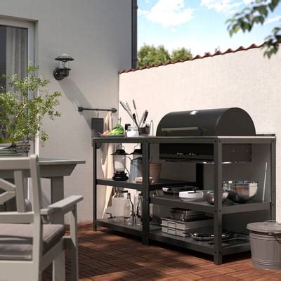 Buy Ready-Made Outdoor Kitchen Combinations-GRILLSKÄR Series - IKEA