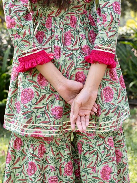 Riya Garara Suit Set – Cotton Curio