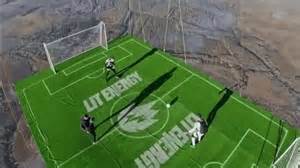 Russian Daredevil Plays Football Under Hot Air Balloon At 1,800 Metres ...