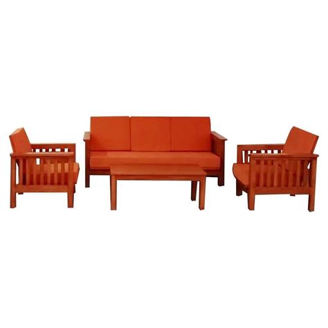 Teak Wood Sofa TSF-1401 | Buy Online in India | TimberCraft