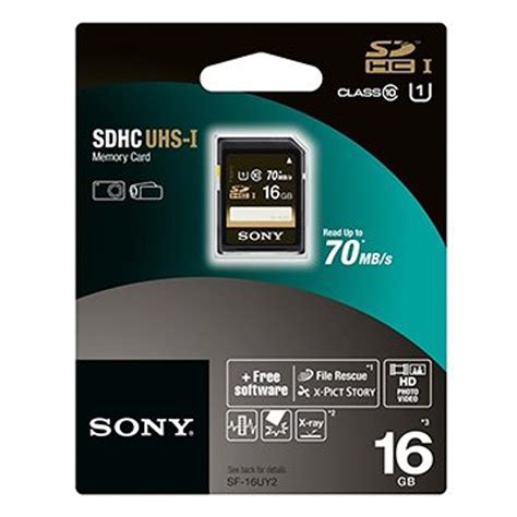 Sony 16 GB SDHC Memory Card