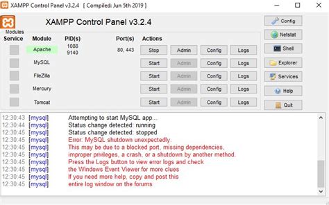 Access Denied Xampp MySQL 的图像结果
