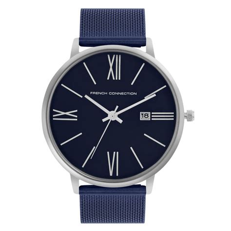 Buy French Connection Men Heritage Navy Blue Dial Analog Watch ...