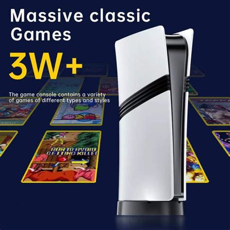 GS5 PRO Edition Game Stick Wireless HD Plug & Play 53 Emulators 30,000 ...