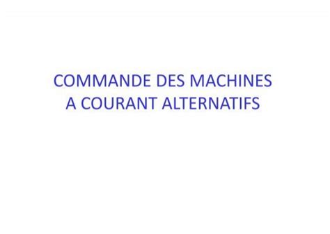 Commande Des Machines 的图像结果