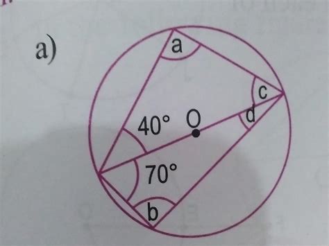 Find the missing angles in the given figures. - Brainly.in