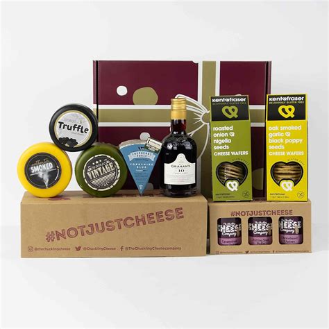 Buy Port and Cheese Gift Hamper. Ultimate Port Gift Set. Port & Cheese ...